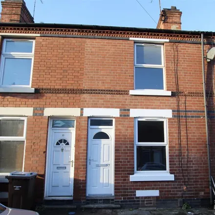 Rent this 2 bed townhouse on Shrewsbury Road in Nottingham, NG2 4HQ