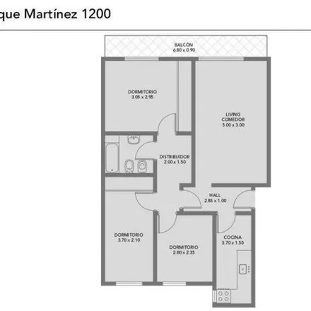 Buy this 3 bed apartment on General Enrique Martínez 1228 in Colegiales, C1426 EJP Buenos Aires