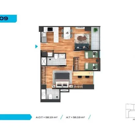 Buy this 2 bed apartment on Carbon & Punto in Avenida Andrés Aramburú 732, Surquillo
