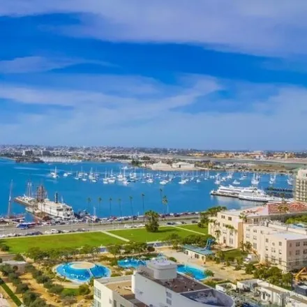 Rent this 2 bed condo on Savina Condominiums in 1388 Kettner Boulevard, San Diego