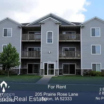 Rent this 2 bed apartment on 262 Prairie Rose Lane in Solon, IA 52333