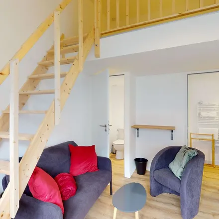 Rent this 1 bed apartment on 8 Rue Jean Julien Lemordant in 44300 Nantes, France