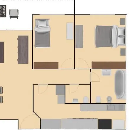 Rent this 2 bed apartment on Quique in Teniente General Donato Álvarez 930, Flores