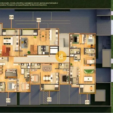 Buy this 2 bed apartment on Rua Vicente Ciccarino 917 in Boa Vista, Curitiba - PR