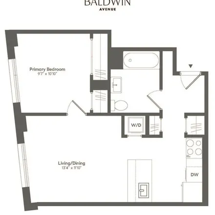 Image 2 - 333 Baldwin Avenue, Bergen Square, Jersey City, NJ 07306, USA - Apartment for rent