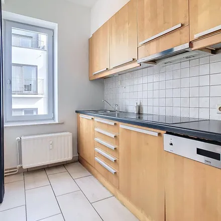 Rent this 1 bed apartment on Pieter van Hobokenstraat 22 in 2000 Antwerp, Belgium