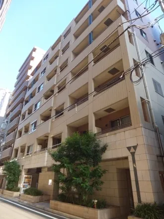 Rent this 1 bed apartment on Ginza in Tsukuda Ohashi-dori, Shintomi
