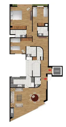 Buy this studio apartment on Avenida José Galvez Barrenechea 633 in San Borja, Lima Metropolitan Area 15000
