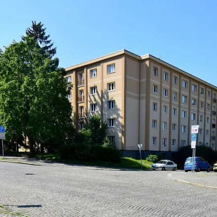 Rent this 1 bed apartment on Hřbitovní kaple dr. Karla Farského in Názovská, 130 20 Prague