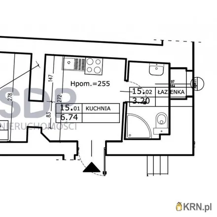 Buy this 2 bed apartment on Kaszubska 4 in 50-214 Wrocław, Poland