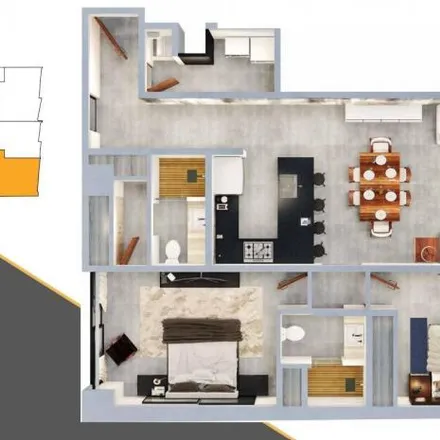 Buy this 2 bed apartment on Calle Bernardo de Balbuena in Hacendarios, 44656 Guadalajara