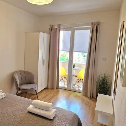Rent this studio apartment on Camp Riviera Makarska in Ulica Roseto Degli Abruzzi 10, 21300 Makarska