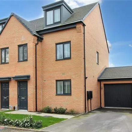 Buy this 3 bed duplex on Leeds Teaching Hospitals Catering Service in Tulip Drive, Leeds