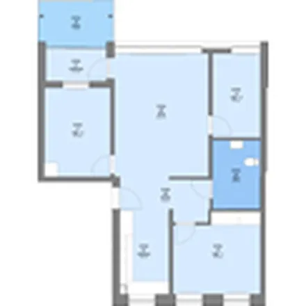 Rent this 4 bed apartment on Finsensvej 14 in 9700 Brønderslev, Denmark