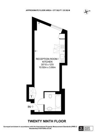 Image 8 - Strata SE1, 8 Walworth Road, London, SE1 6EE, United Kingdom - Apartment for rent