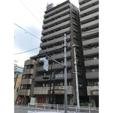 Rent this studio apartment on Chōshōji Temple in Gaien Higashi-dori, Ichigaya Yakuōjimachi