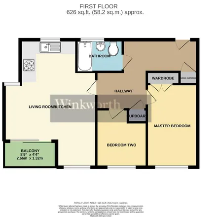 Image 9 - Thorney House, 1-57 Drake Way, Reading, RG2 0GZ, United Kingdom - Apartment for rent