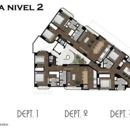 Buy this 2 bed apartment on La Guapachosa in Avenida Oaxaca, Zona Rosa