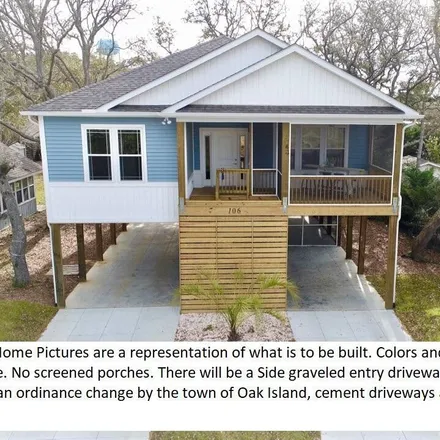 Buy this 3 bed house on 807 West Yacht Drive in Oak Island, Brunswick County