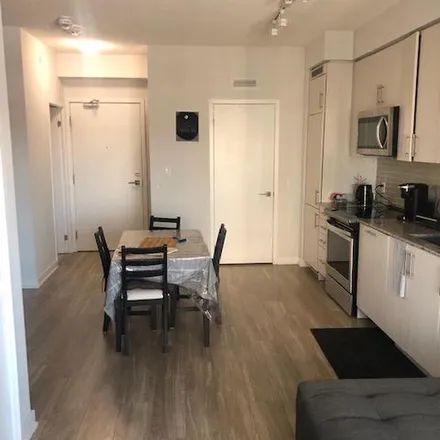 Rent this 1 bed apartment on 4061 Parkside Village Drive in Mississauga, ON L5B 0G4
