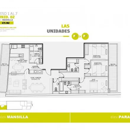 Buy this 3 bed apartment on General Lucio Norberto Mansilla 3656 in Palermo, C1425 DEP Buenos Aires