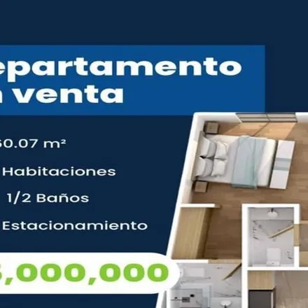 Buy this 1 bed apartment on Avenida Coyoacán in Acacias, 03240 Santa Fe