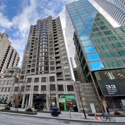 Rent this 2 bed apartment on 55 Bloor Street East in Old Toronto, ON M4W 1A9