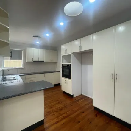 Rent this 3 bed apartment on 18 Abercrombie Avenue in Seven Hills NSW 2147, Australia