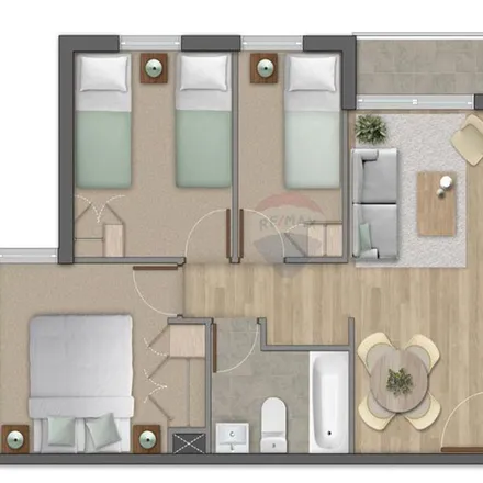 Rent this 3 bed apartment on Segunda Faja in 493 0611 Villarrica, Chile