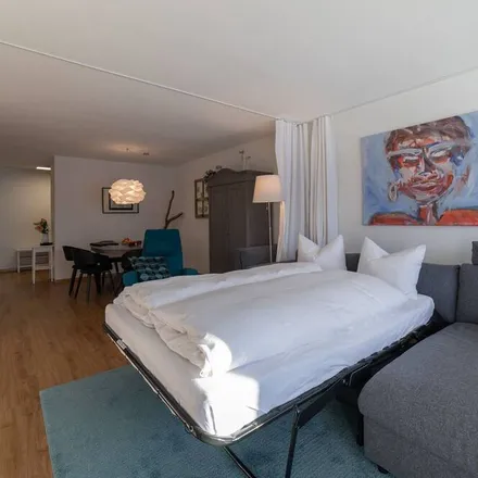 Rent this 1 bed apartment on Unterwasser (Iltiosbahn) in Frühweidstrasse 8, 9657 Wildhaus-Alt St. Johann