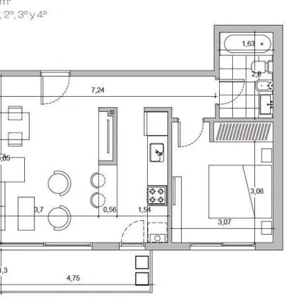 Buy this 1 bed apartment on Grupo Riccitelli SA in Sáenz Peña 930, Partido de Tigre
