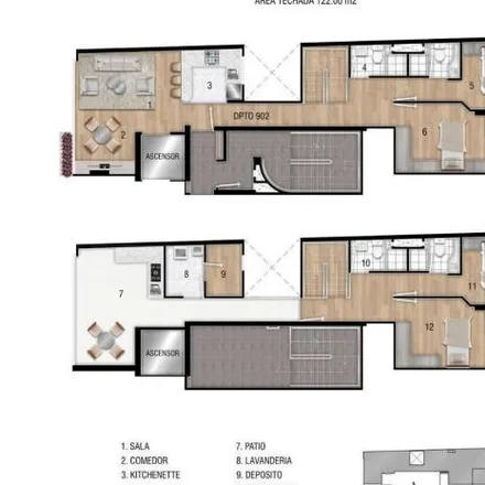 Buy this 4 bed apartment on Institución educativa inicial Coloreando El Mundo in Ortega y Gasset, Surquillo