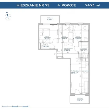 Buy this 4 bed apartment on Dąbska 14 in 31-571 Krakow, Poland