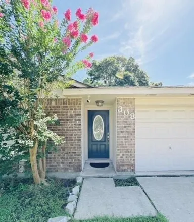 Rent this 3 bed house on 308 Knoll Forest Dr in League City, Texas