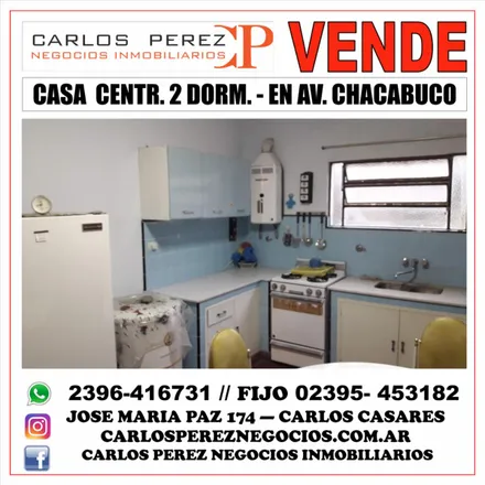 Buy this studio house on Chacabuco 137 in Partido de Carlos Casares, Carlos Casares