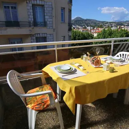 Rent this 1 bed apartment on 26 Avenue de Pessicart in 06100 Nice, France