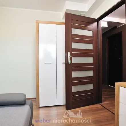 Rent this 1 bed apartment on Centrum Kosmos in aleja Wojska Polskiego, 70-470 Szczecin