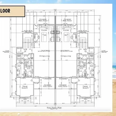 Image 7 - 129 Dow Avenue, Hanby Beach, Kure Beach, NC 28428, USA - Townhouse for sale