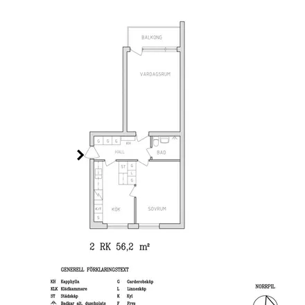Rent this 2 bed apartment on Riggargatan 20C in 802 86 Gävle, Sweden