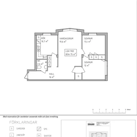 Rent this 3 bed apartment on Sundbybergs hälsocenter in Brunnsgatan, 172 60 Sundbybergs kommun