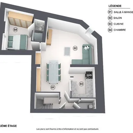 Image 9 - Rue du Centre 18, 4050 Chaudfontaine, Belgium - Apartment for rent