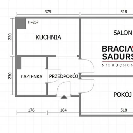 Buy this 2 bed apartment on Reduta 3c in 31-421 Krakow, Poland