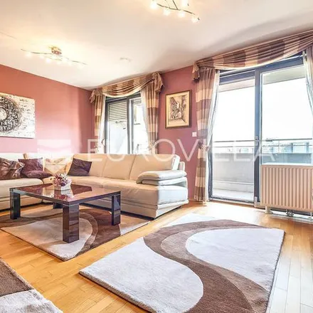 Rent this 3 bed apartment on Ulica Ljudevita Posavskog 32b in 10000 City of Zagreb, Croatia