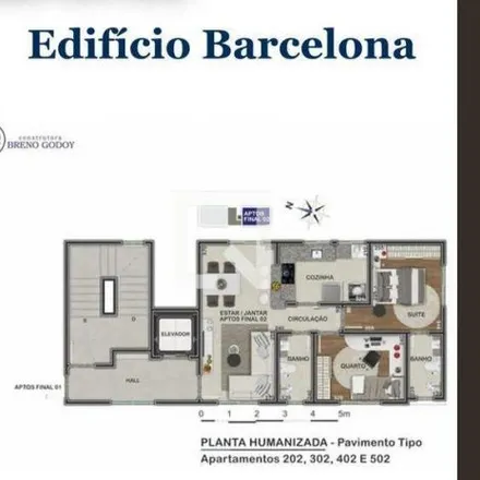 Buy this 2 bed apartment on Rua Urano in Santa Lúcia, Belo Horizonte - MG