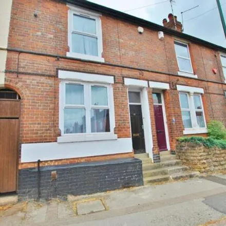 Rent this 2 bed townhouse on 34 St Cuthbert's Road in Nottingham, NG3 2AX