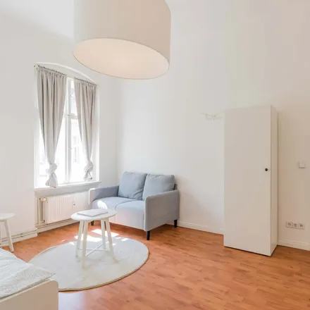 Rent this studio apartment on Brgrs Brgrs in Pettenkoferstraße 2B, 10247 Berlin