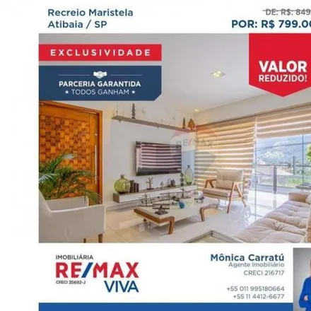 Buy this 3 bed house on Rua Tranquilo Luis Rosa in Recreio Maristela, Atibaia - SP