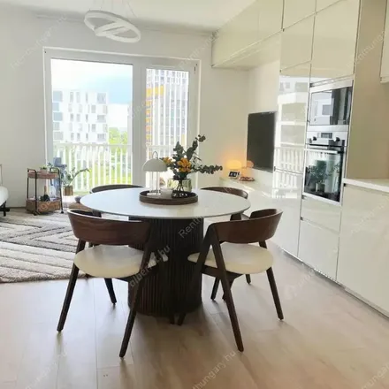 Rent this 3 bed apartment on A épület in Budapest, Garda utca 4