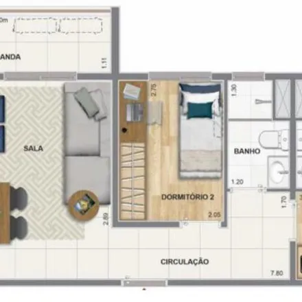 Buy this 2 bed apartment on Avenida Professor Pereira Reis in Santo Cristo, Rio de Janeiro - RJ