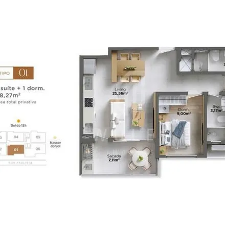Buy this 2 bed apartment on Rua Gaivota in Itacolomi, Balneário Piçarras - SC